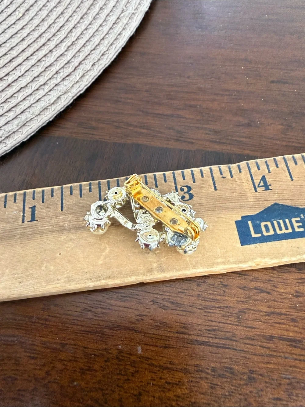 Vintage Rhinestone Brooch
